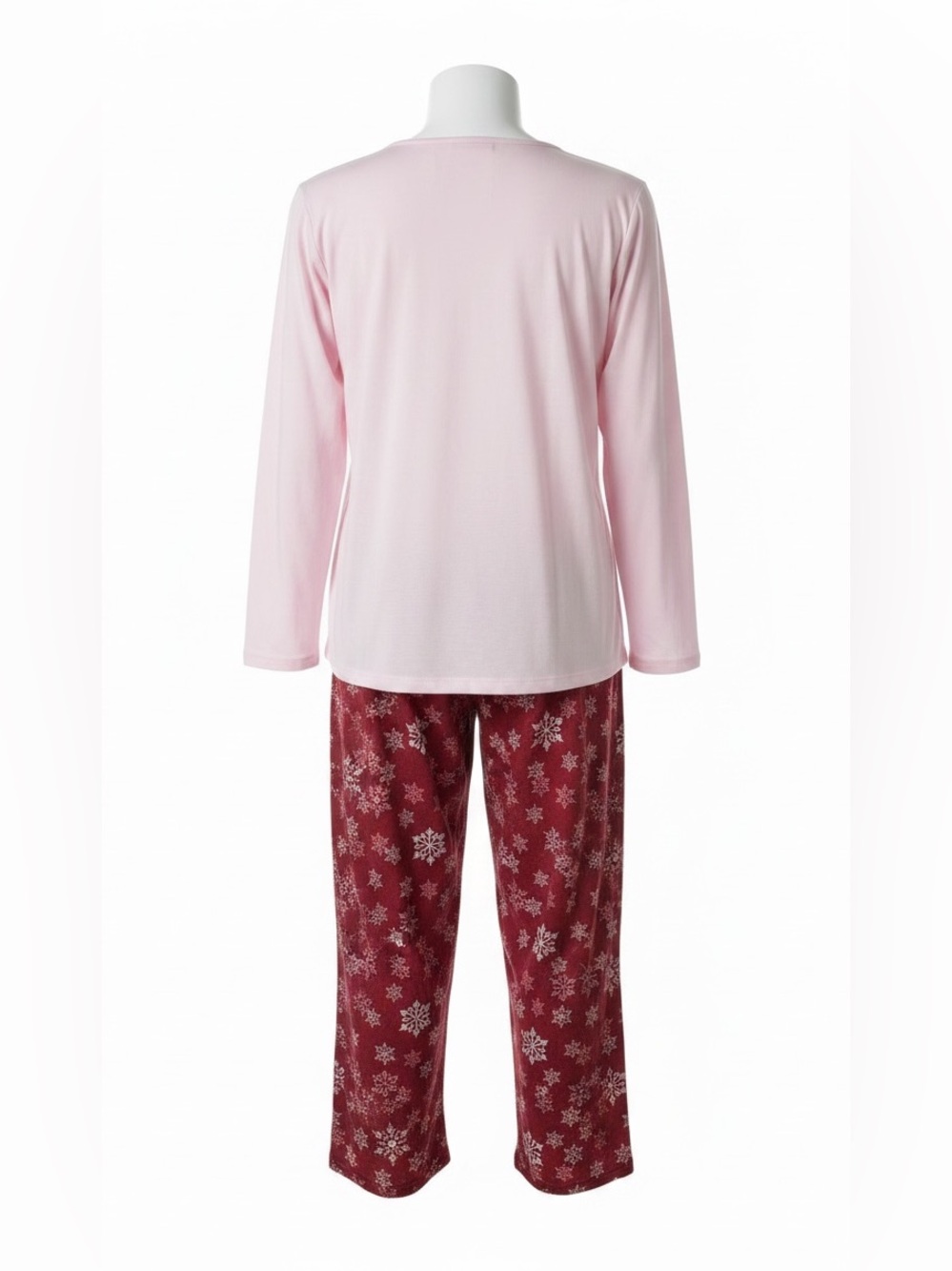 Dreams & Co. Pink Penguin Christmas Pajama Set 6X 100% Cotton 2-Piece - Picture 2 of 8